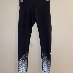 Lululemon Reflective Crop